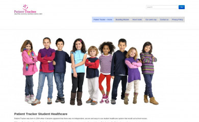 patienttracker.co.uk screenshot