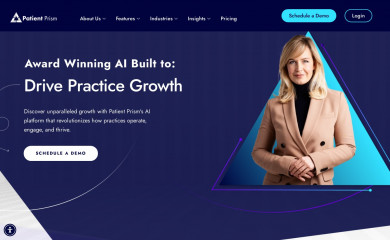 patientprism.com screenshot