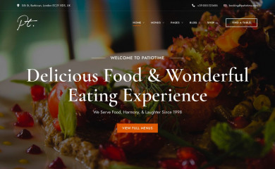 PatioTime Child Theme screenshot