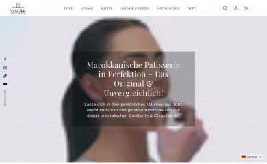 patisserie-tanger.de screenshot