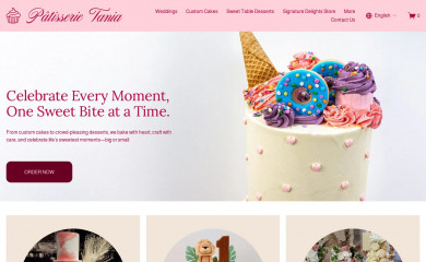 patisserietania.com screenshot