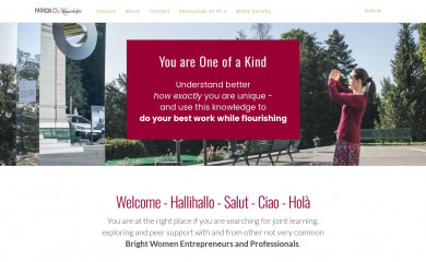 patriciamauerhofer.com screenshot