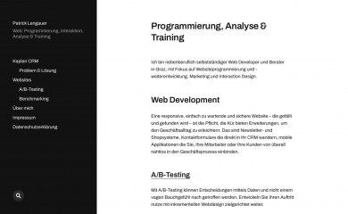 http://www.patricklengauer.info/ screenshot