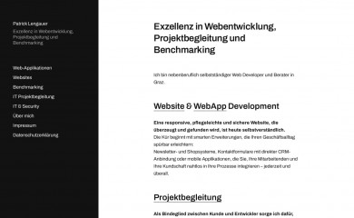 http://www.patricklengauer.info/ screenshot