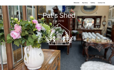 patsshed.co.nz screenshot
