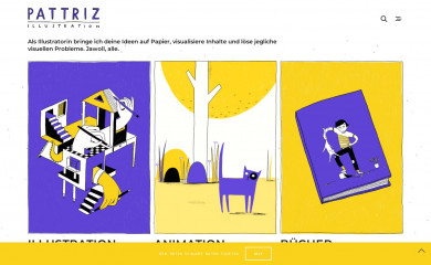 pattriz.ch screenshot