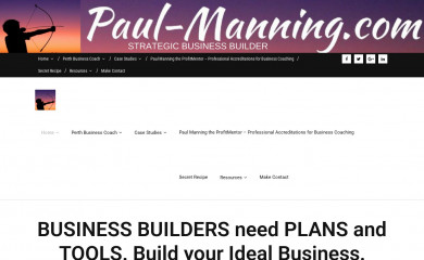 paul-manning.com screenshot