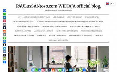paulussantoso.com screenshot