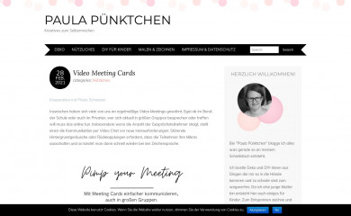 paulapuenktchen.de screenshot