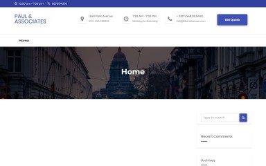 paulca.in screenshot