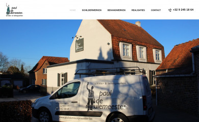 pauldemeulemeester.be screenshot