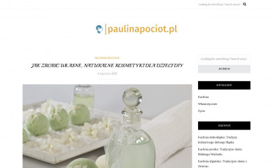 paulinapociot.pl screenshot