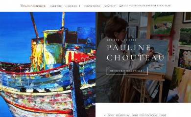 paulinechouteau.com screenshot