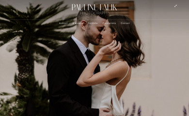paulinefalikphotography.com screenshot