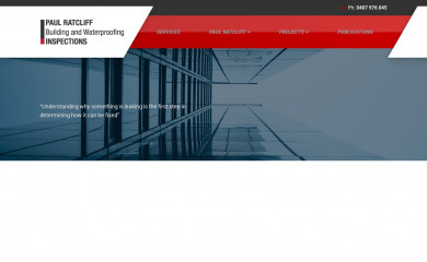 paulratcliffinspections.com.au screenshot