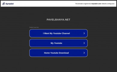pavelbanya.net screenshot
