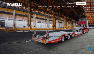 pavelli.com screenshot