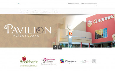 pavilion.com.mx screenshot