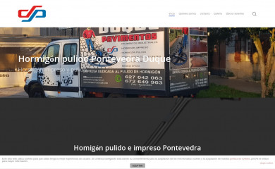 pavimentosduque.com screenshot