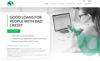 paydaybadcredit.co.uk screenshot