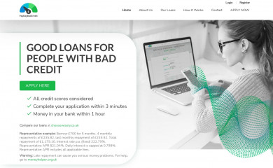 paydaybadcredit.co.uk screenshot