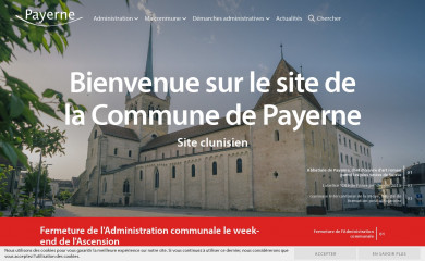 payerne.ch screenshot