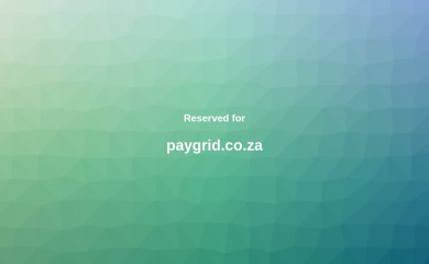 paygrid.co.za screenshot
