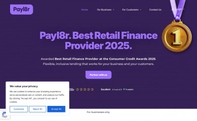 payl8r.com screenshot