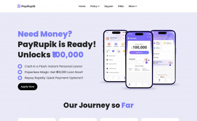 payrupikloan.in screenshot