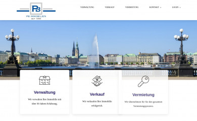 pb-immobilien.net screenshot