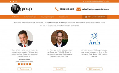 pbigroupsolutions.com screenshot