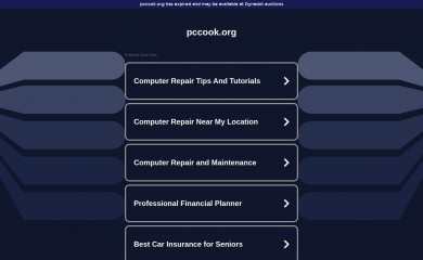 pccook.org screenshot