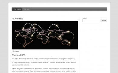pcamidata.co.uk screenshot