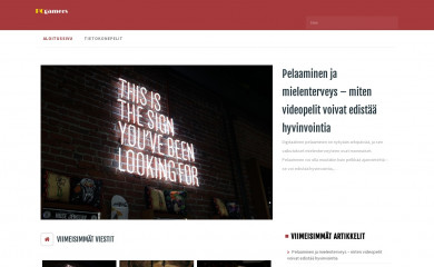 pcgamers.fi screenshot