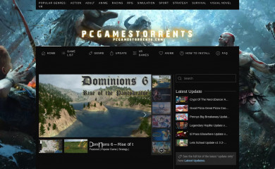 pcgamestorrents.com screenshot