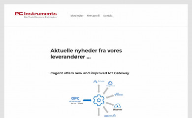 pcinstruments.dk screenshot