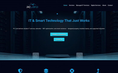 pcland.ca screenshot