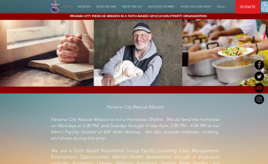 pcrmission.org screenshot