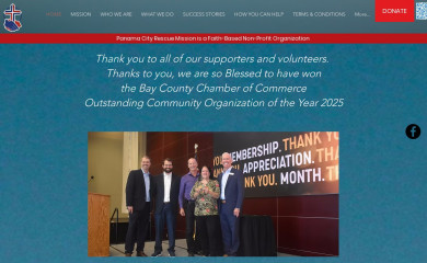 pcrmission.org screenshot