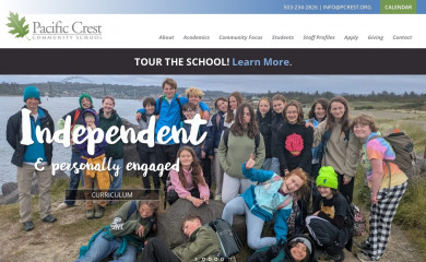 pcrest.org screenshot