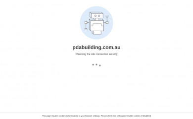 pdabuilding.com.au screenshot