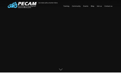 pecam.org.uk screenshot