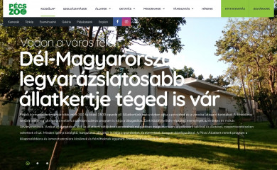 pecszoo.hu screenshot