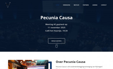 pecuniacausa.nl screenshot