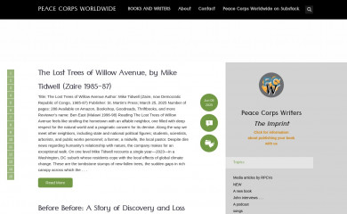 peacecorpsworldwide.org screenshot