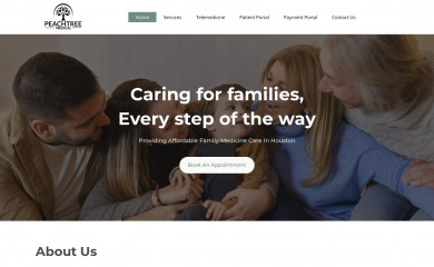 peachtree-medical.com screenshot