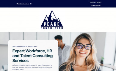 peake.com.au screenshot