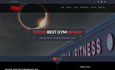 peakperformancefitnesscenter.com screenshot