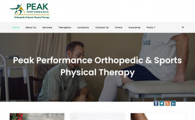 peakperformancetherapy.com screenshot