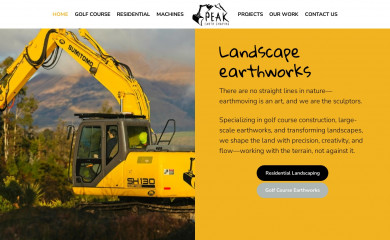 peakshaping.co.nz screenshot